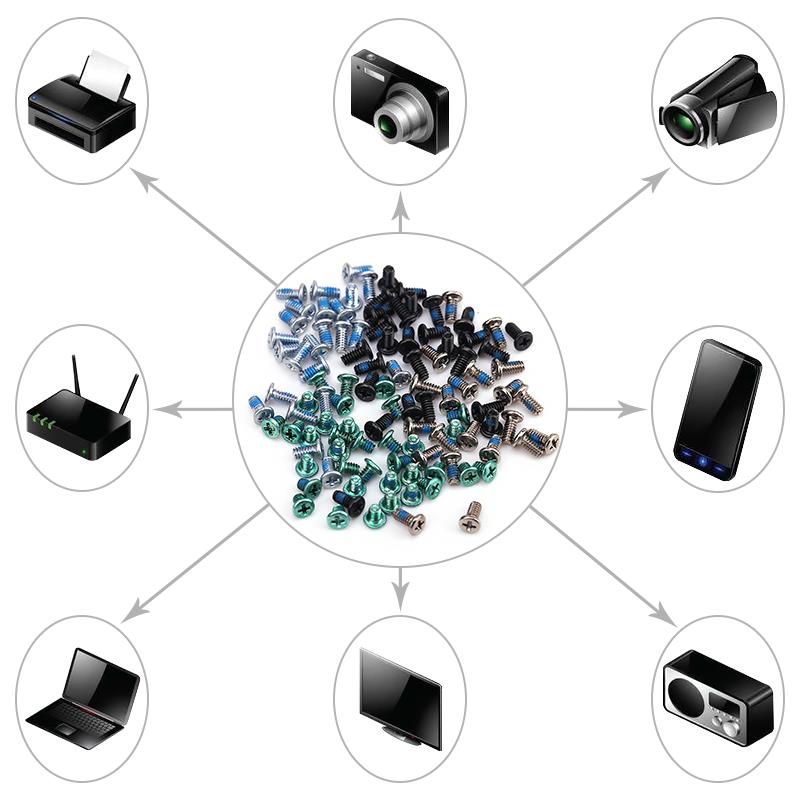 black mini screws supplier 
