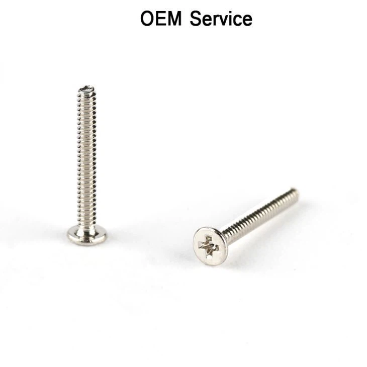 M1 Stainless Steel Screws Flat Head